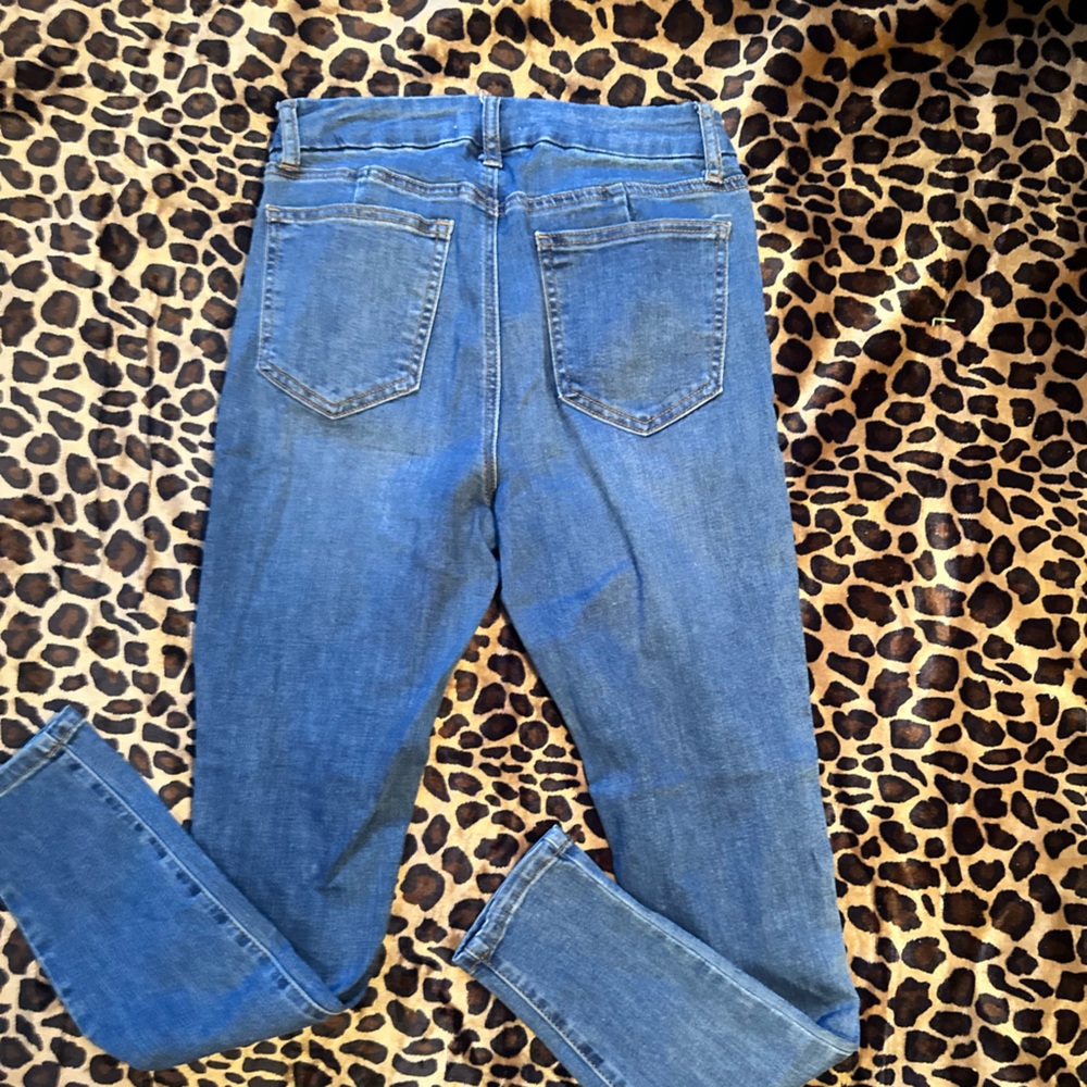 Ashley Mason juniors sz 5 light Blue Jeans - Picture 4 of 7